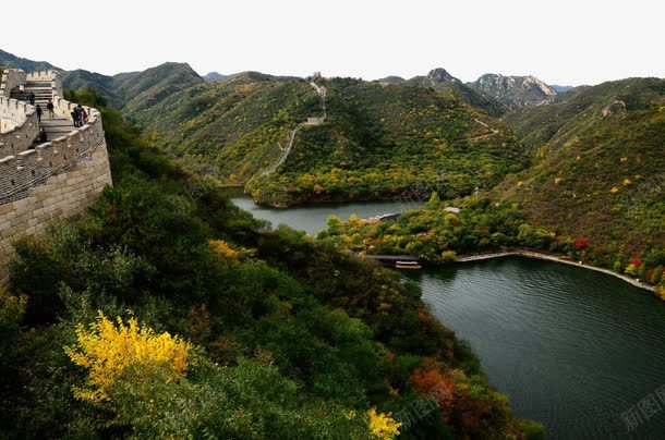 北京怀柔黄花城水长城风景png免抠素材_88icon https://88icon.com 北京 旅游 景点 长城 风景