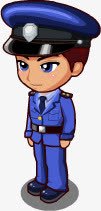 Q版卡通警察人物png免抠素材_88icon https://88icon.com 人物 卡通 警察