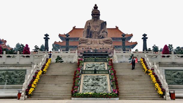 道观建筑png免抠素材_88icon https://88icon.com 中国风 古朴 建筑 彩色 道观