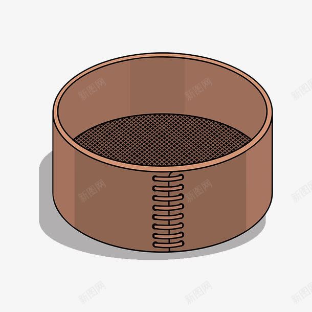黑色线条筛子png免抠素材_88icon https://88icon.com png png图片 用具 筛子 线条 黑色