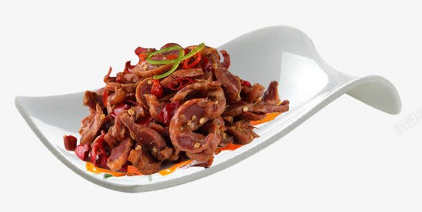 麻辣鸭胗png免抠素材_88icon https://88icon.com 产品实物 小吃 美食 麻辣鸭胗