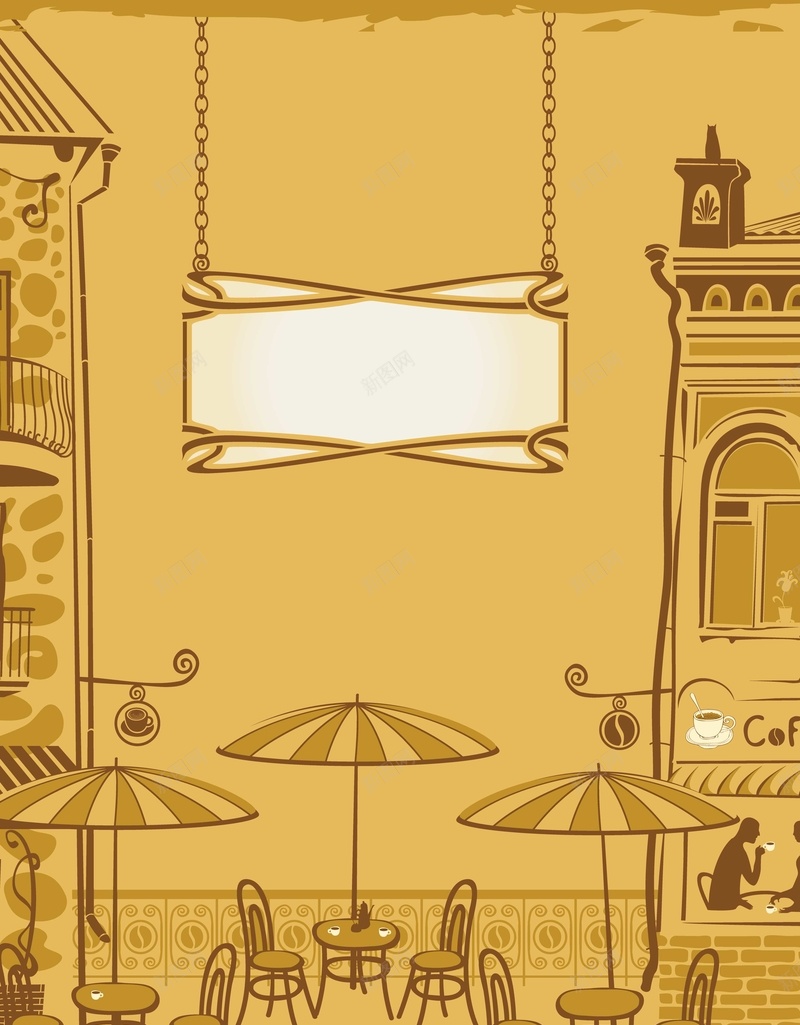 卡通童趣背景装饰矢量图ai设计背景_88icon https://88icon.com 卡通 吊牌 咖啡店 手绘 童趣 背景装饰 矢量图