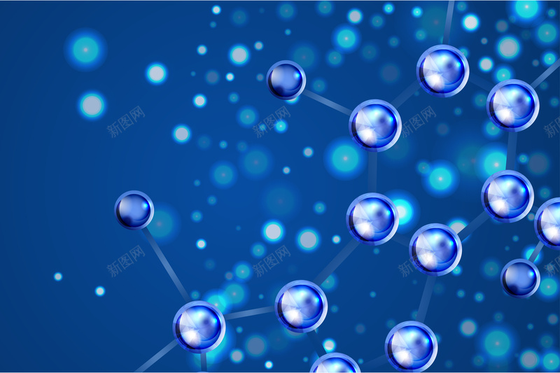 科技分子粒子背景矢量ai设计背景_88icon https://88icon.com 分子 商务 生物信息图表开心 科幻 科技 科技感 科技风 蓝色 高科技 矢量图