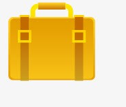 黄色公事包png免抠素材_88icon https://88icon.com 业务 公事包 卡通 商务