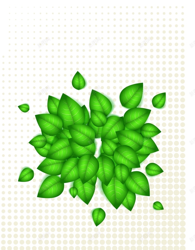 环保绿叶宣传海报背景模板矢量图ai设计背景_88icon https://88icon.com 公益 几何 圆圈 宣传 底纹 手绘 海报 环保 矢量 绿叶 背景 矢量图