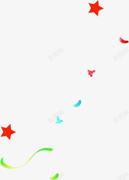 扁平风格手绘五角星形状png免抠素材_88icon https://88icon.com 五角星 形状 扁平 风格