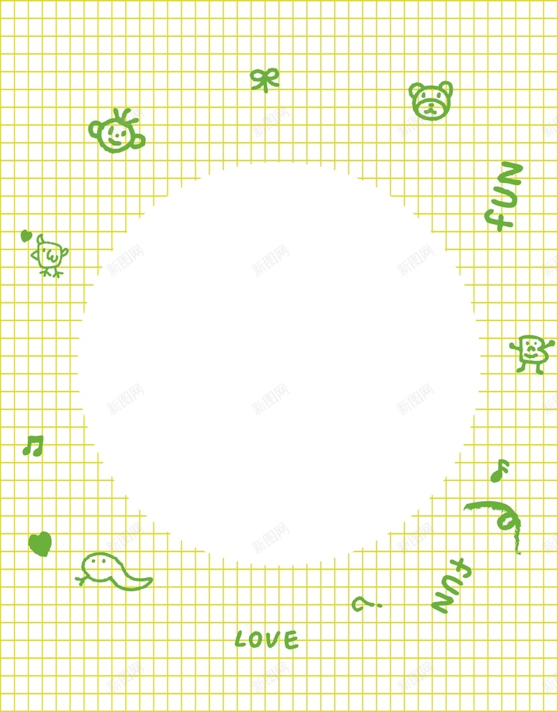 矢量卡通儿童手绘小动物背景ai设计背景_88icon https://88icon.com 儿童 卡通 小动物 手绘 教育 方格纹理 早教 海报 矢量 绿色 背景 矢量图