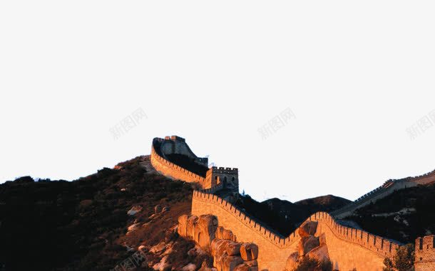中国北京长城风景png免抠素材_88icon https://88icon.com 名胜古迹 旅游风景 著名建筑