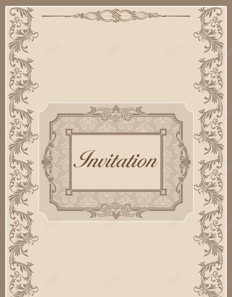 欧式灰色简约花纹边框邀请卡背景矢量图ai设计背景_88icon https://88icon.com AI 商务 复古卡片 时尚 欧式 欧式花纹 欧式边框 欧式邀请函 灰色背景 邀请函 邀请卡 矢量图