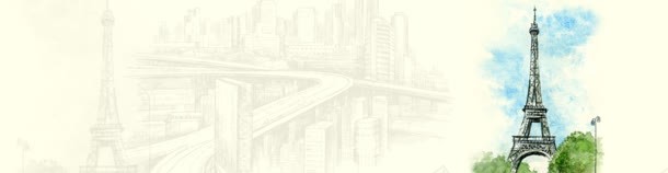 创意手绘背景jpg设计背景_88icon https://88icon.com 创意背景 埃菲尔铁塔 手绘背景 手绘铁塔 淘宝背景 素描