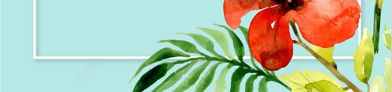 简约小清新彩绘春季花卉矢量背景ai设计背景_88icon https://88icon.com 促销海报 小清新 彩绘 折扣展板 文艺 春季 服饰海报 海报 简约 花 花卉 矢量图