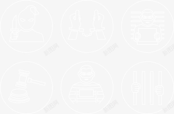 被囚禁的罪犯png免抠素材_88icon https://88icon.com 卡通 卡通监狱 囚犯 牢笼 犯人 监狱 罪犯 警察局 警局 铁笼