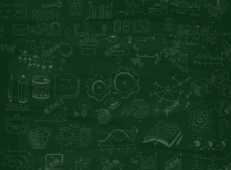 矢量绿色黑板手绘卡通学习教育背景ai设计背景_88icon https://88icon.com 卡通 学习 开学季 手绘 教师节 教育 数理化 矢量 童趣 绿色 背景 黑板 矢量图