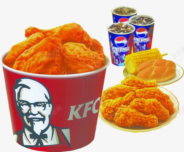 炸鸡全家桶png免抠素材_88icon https://88icon.com KFC全家桶 kfc 免费素材 全家桶 广告设计 快餐 炸鸡 玉米 肯德基 设计素材 鸡肉 鸡腿