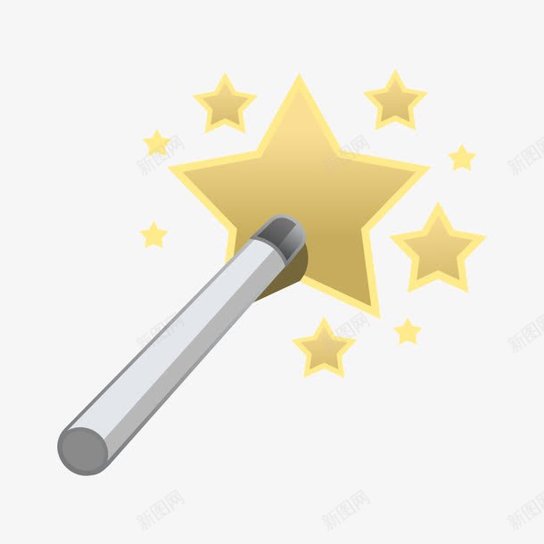 魔棒psd免抠素材_88icon https://88icon.com 五角星 改革 素材 魔棒 魔法