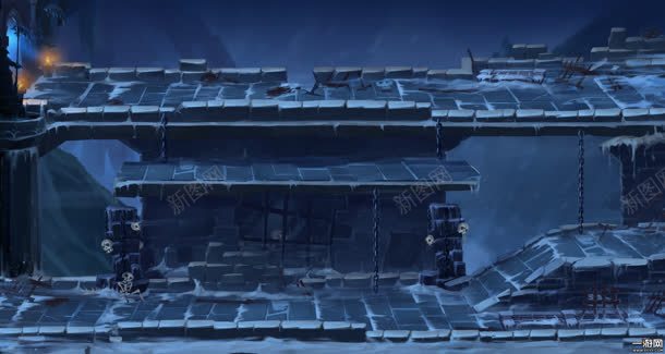 手绘卡通蓝色墙壁场景jpg设计背景_88icon https://88icon.com 卡通 场景 墙壁 蓝色