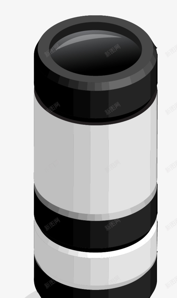 银白色反光聚焦镜头矢量图ai免抠素材_88icon https://88icon.com 光学镜头 反光 相机 银白色镜头 镜头 防抖镜头 矢量图