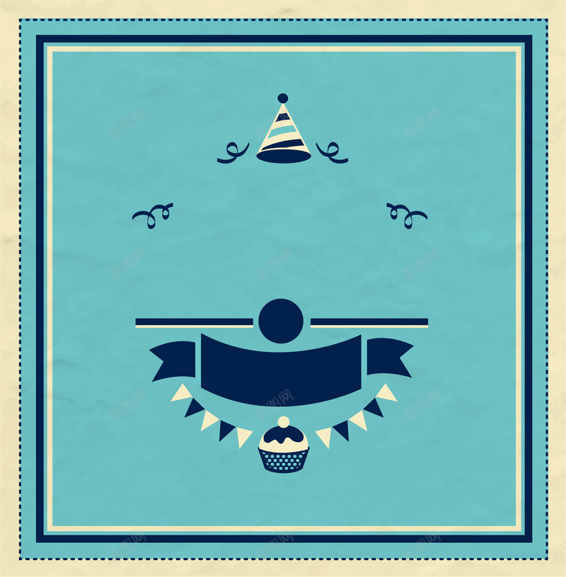 三角拉旗蛋糕矢量图ai设计背景_88icon https://88icon.com 三角拉旗 丝带 卡通 手绘 生日 生日礼帽 童趣 蛋糕 贺卡 矢量图
