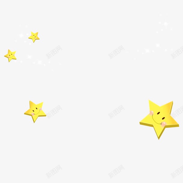 微笑黄色星星png免抠素材_88icon https://88icon.com 免抠 免抠素材 微笑 星星 白色繁星 黄色