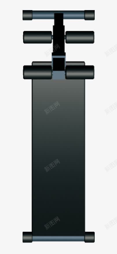 彩平图黑色跑步机健身器材png免抠素材_88icon https://88icon.com 健身器材 全黑图 彩平图 跑步机 黑色