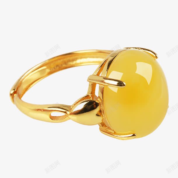 黄宝石琥珀戒指png免抠素材_88icon https://88icon.com 戒指 琥珀 蜜蜡 黄宝石