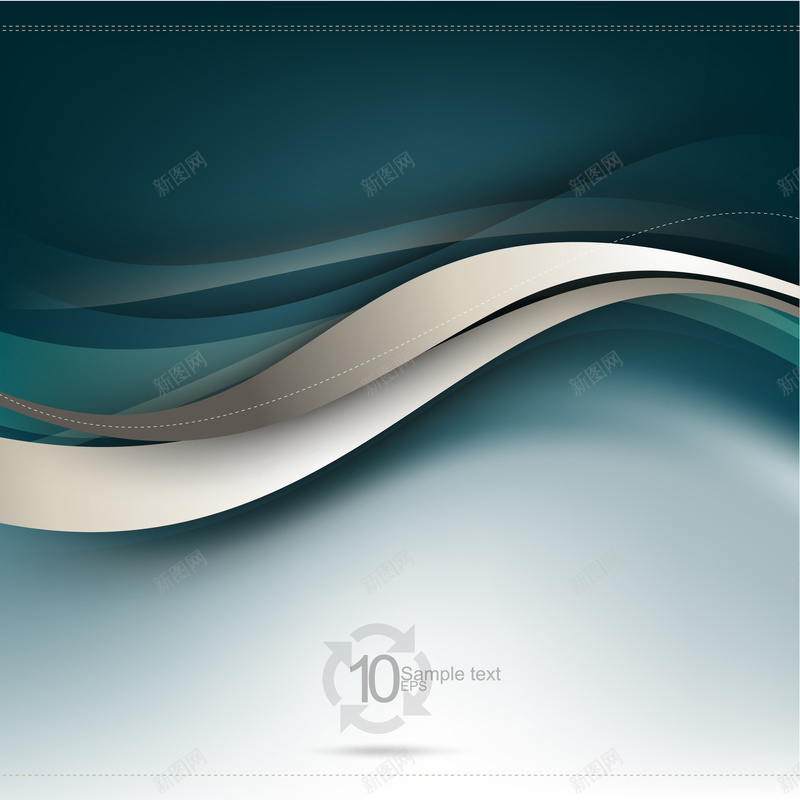 银色流线墨绿渐变背景矢量图ai设计背景_88icon https://88icon.com 墨绿 流线 海报 渐变 背景 银色 矢量图