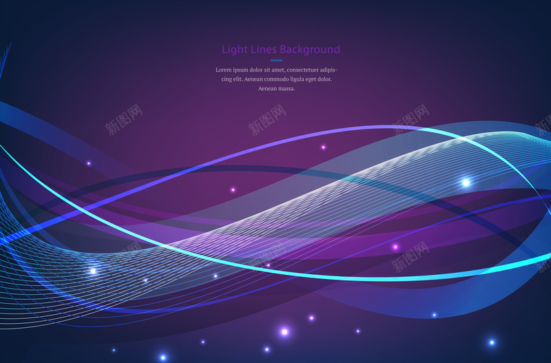 炫酷曲线背景矢量图ai设计背景_88icon https://88icon.com 光炫 几何 大气 扁平 渐变 炫酷 背景 矢量图