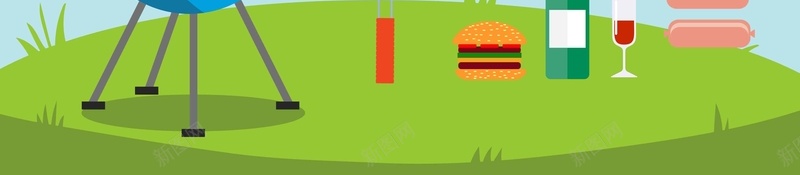 手绘美食BBQ烧烤矢量图ai设计背景_88icon https://88icon.com BBQ 卡通 扁平 手绘 插画 烧烤 简约 美食 矢量图