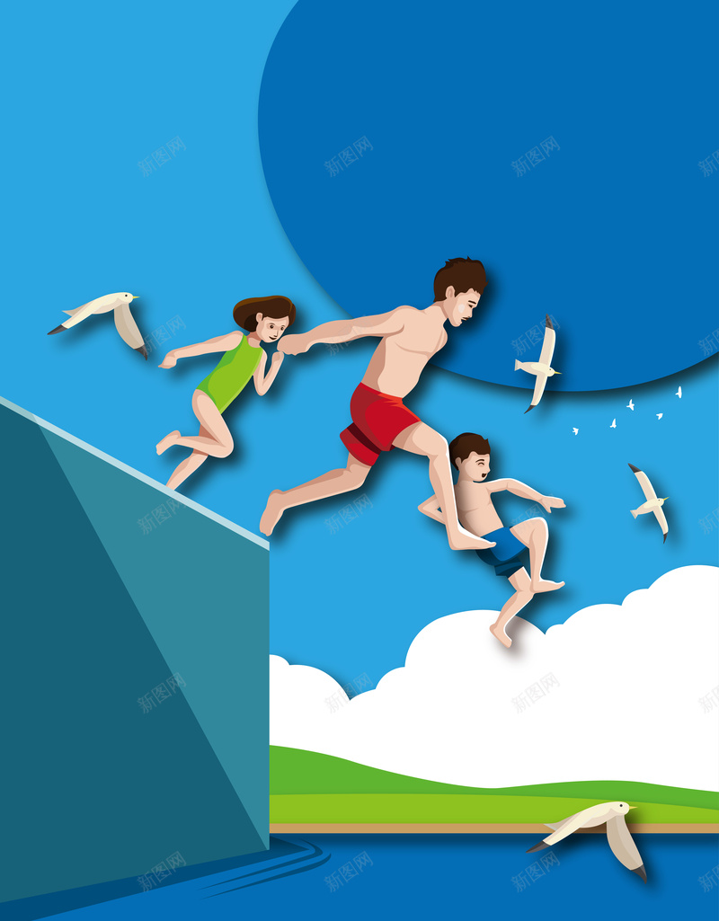 卡通游泳培训班背景矢量图ai设计背景_88icon https://88icon.com 卡通 培训 学习 报名 活动 海报 游泳 矢量 背景 蓝色 矢量图