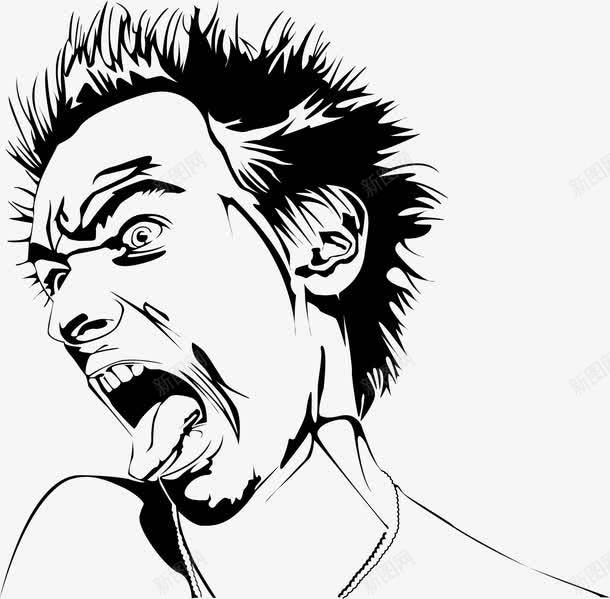 卡通手绘焦急人物头像png免抠素材_88icon https://88icon.com 人物表情 卡通头像 忧郁 思绪紊乱 手绘人物 焦急 表情