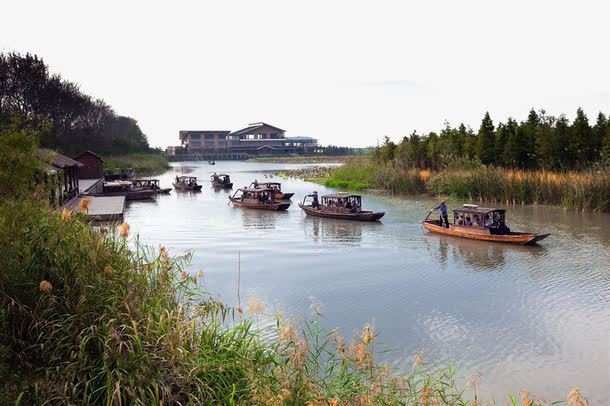 水乡湿地游船风景png免抠素材_88icon https://88icon.com 名胜古迹 地方景点 实物图 摄影图 水乡 游船 湿地 风景 高清图片
