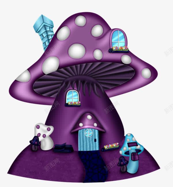 暗黑紫色毒蘑菇png免抠素材_88icon https://88icon.com 暗黑系 毒蘑菇 紫色蘑菇 蘑菇屋
