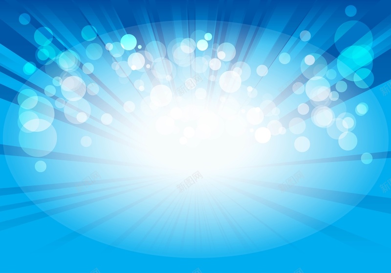 炫酷淡蓝色海报背景模板矢量图ai设计背景_88icon https://88icon.com 光晕 光点 几何 商务 放射线 海报 淡蓝色 炫酷 矢量 科技 背景 矢量图
