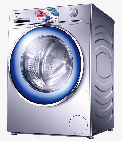变频海尔洗衣机png免抠素材_88icon https://88icon.com 产品实物 大容量 洗衣机 海尔 海尔洗衣机 降耗节能