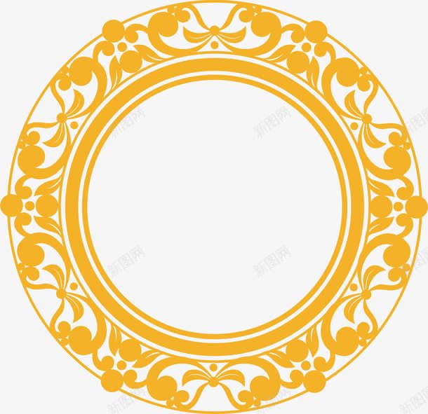 圆形相框png免抠素材_88icon https://88icon.com 北欧相框 圆形 复古相框 手绘相框 欧式相框 相框