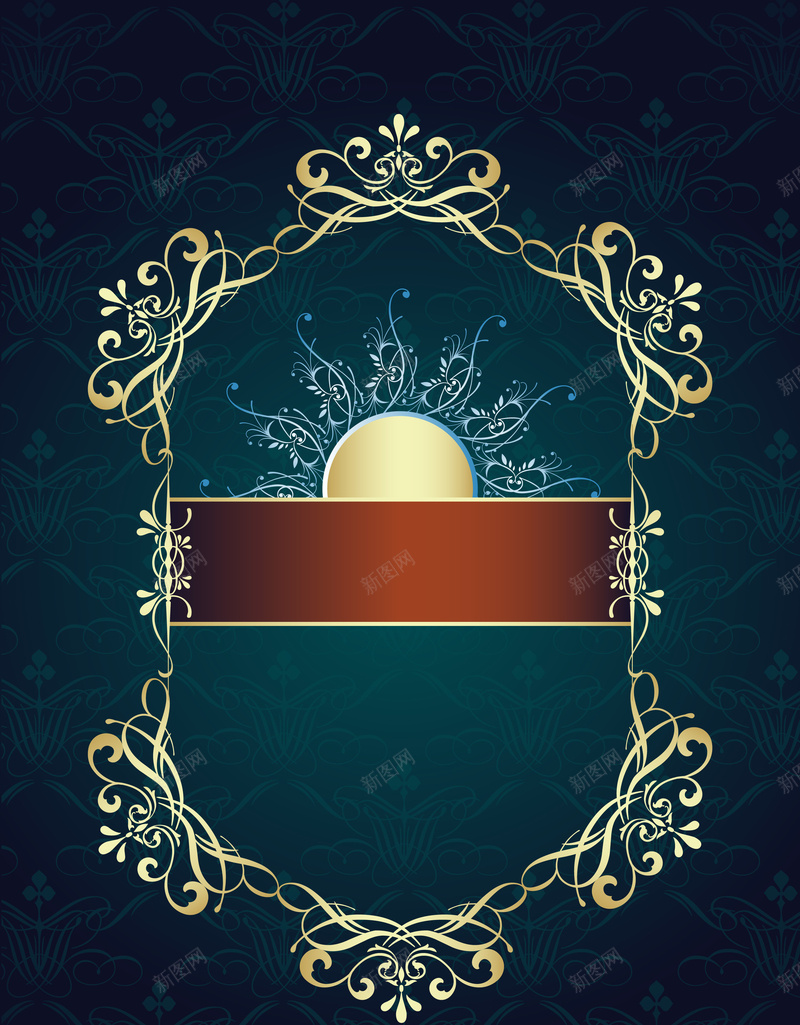 白色花纹不规则边框蓝底背景矢量图ai设计背景_88icon https://88icon.com 不规则 海报 白色 素材 背景 花纹 蓝底 边框 矢量图