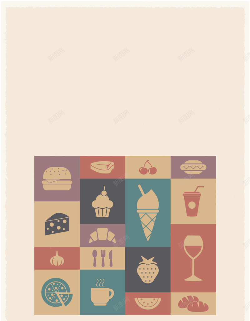 美食嗨吃一夏夏季海报矢量图ai设计背景_88icon https://88icon.com 嗨吃一夏 夏季 手绘 海报 矢量 简约 素材 美食 背景 食物 矢量图