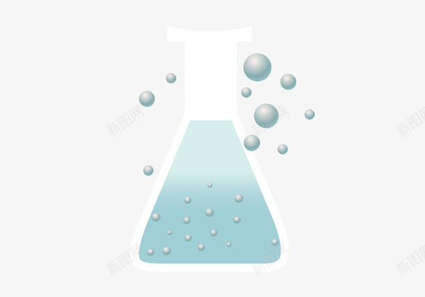 卡通化学用具png免抠素材_88icon https://88icon.com PH值 化学 卡通 彩色 试验瓶