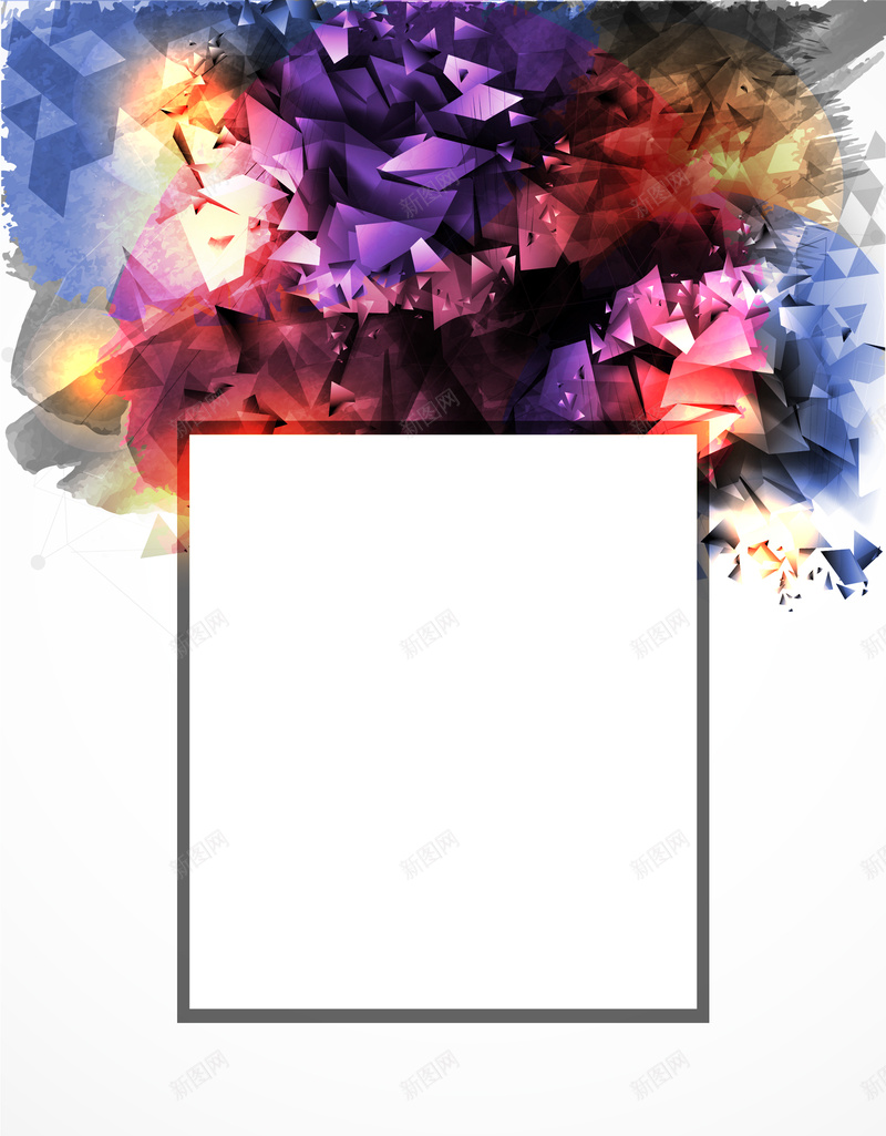 几何质感背景矢量图ai设计背景_88icon https://88icon.com 三角 几何 扁平 渐变 渐变白色 矢量图