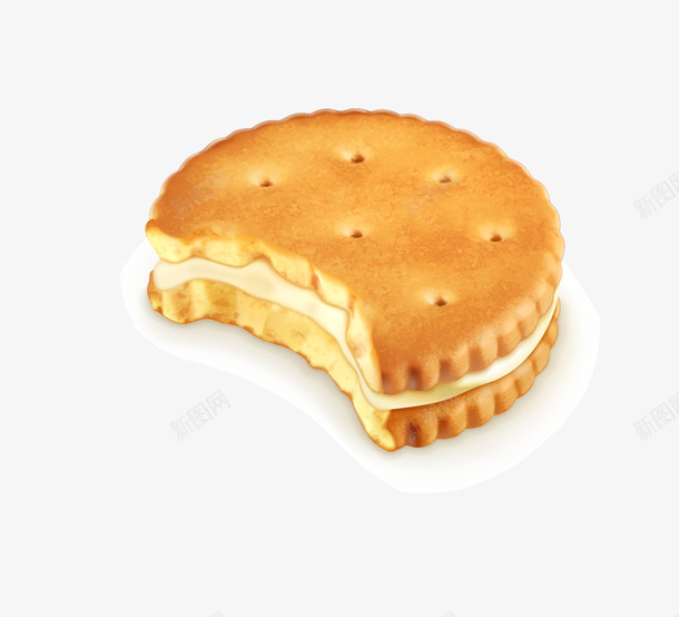 夹心饼干矢量图eps免抠素材_88icon https://88icon.com 夹心饼干 矢量夹心饼干 糕点 矢量图