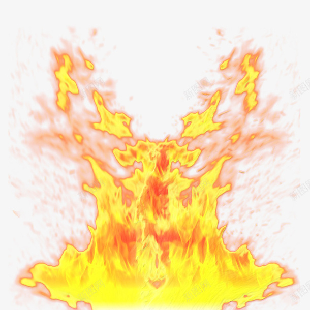 火苗图透明背png免抠素材_88icon https://88icon.com 免抠PNG 发光 火焰 火焰喷射 火爆 火花 炎热 燃烧 特效 黄色火焰