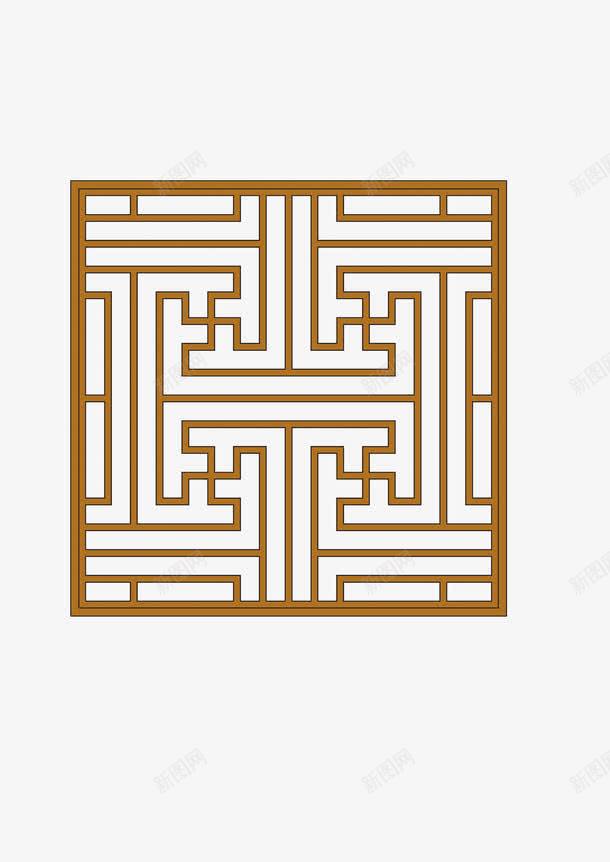 古典窗花png免抠素材_88icon https://88icon.com 古典 窗子 窗户 窗花