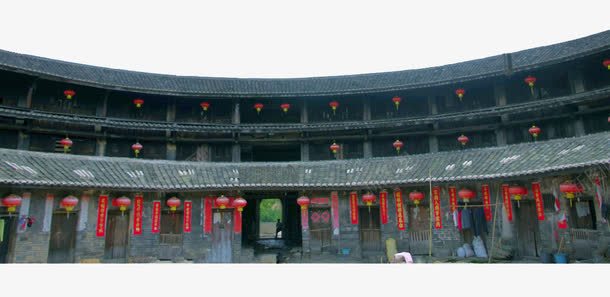 福建客家围龙屋建筑png免抠素材_88icon https://88icon.com 中国文化 围龙屋 客家围屋 客家建筑 旅游 物质遗产