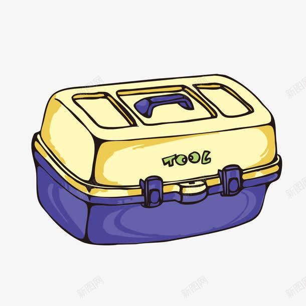 手绘工具箱png免抠素材_88icon https://88icon.com 工具箱 手绘 手绘工具箱 箱子