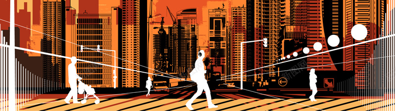 创意城市剪影潮流海报背景矢量图ai设计背景_88icon https://88icon.com 创意背景 商务背景 城市剪影 建筑 招聘广告 招聘海报 潮流背景 路灯 矢量图