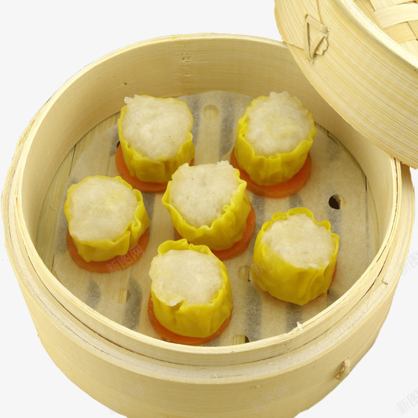 黄色皮的烧麦png免抠素材_88icon https://88icon.com 港式 港式点心 烧麦 素材 食物