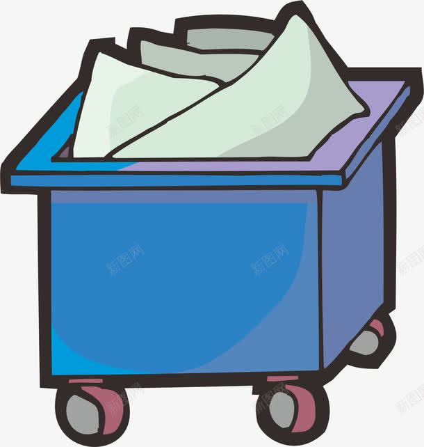 垃圾箱png免抠素材_88icon https://88icon.com png 废料 废纸 矢量素材 箱子