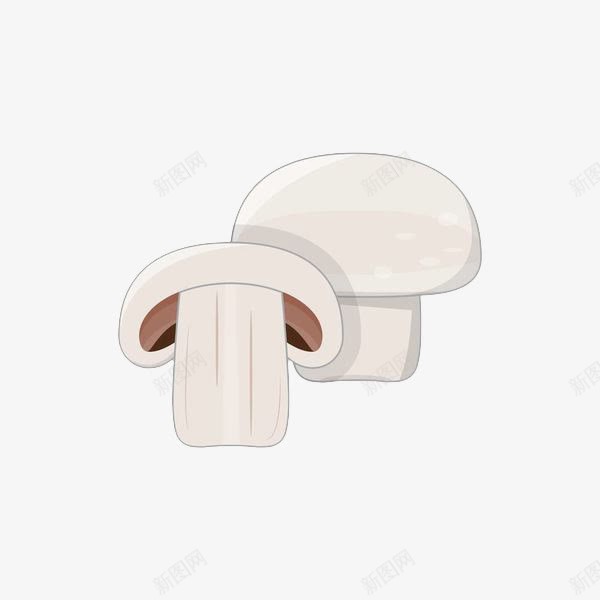 手绘白色双孢蘑菇png免抠素材_88icon https://88icon.com 双孢蘑菇 手绘 白色 素食食材 菌类 菌菇手绘 蘑菇 食材