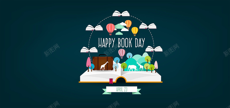 世界读书日423公益banner矢量图ai设计背景_88icon https://88icon.com 4月23日 世界读书日 书籍 人生要阅读 儿童读书 公益 国际儿童读书日 阅读 矢量图