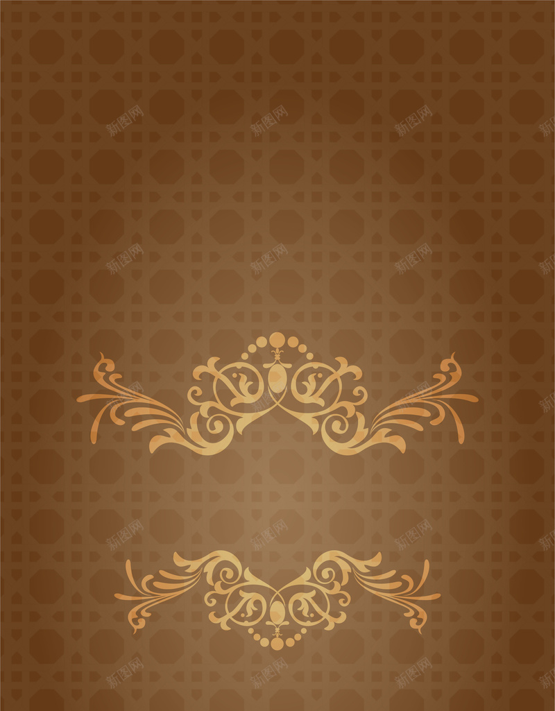 老式餐厅菜单棕色色调矢量图ai_88icon https://88icon.com 几何 厨师 扁平 样机 渐变 矢量图 答谢宴会背景 背景 菜单 设计 酿酒 食品 餐厅 高端宴会餐厅菜单背景
